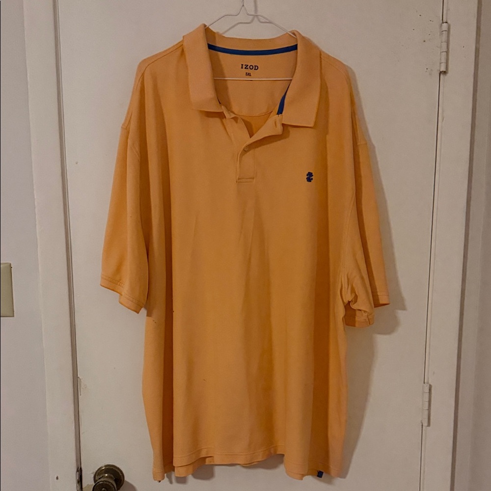 IZOD Men's Peach Polo Shirt